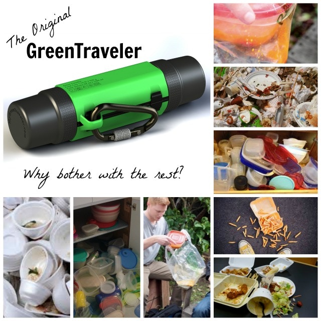 Ditch the unreliable, leaky and wasteful containers and carry your GreenTraveler everyday, everywhere!