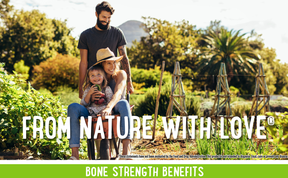 Naturelo, Bone Strength, whole food, multivitamin, Calcium, Vitamin D3, Magnesium, Vitamin C, Zinc