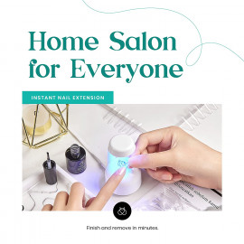 Beetles Nail Tips and Glue Gel Nail Kit