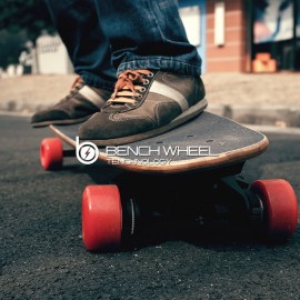 Benchwheel electric skateboard