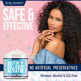 Bloommy Biotin Collagen & Keratin Hair Mask