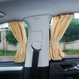 Car magnetic sunshade curtain
