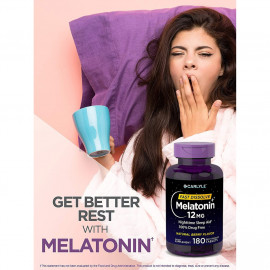 Carlyle Melatonin Nighttime Sleep Aid