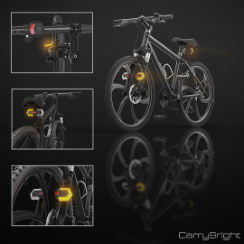 CarryBright Bike Turn Signal Front and Rear Lights
