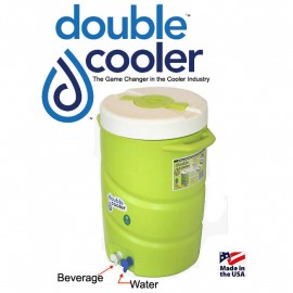Double Cooler Ice and Beverage Container