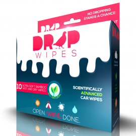 DROP WIPES - Bird Poop Remover