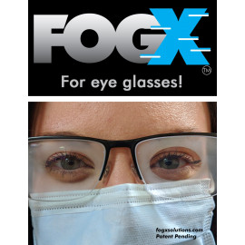 FOG-X antifog inserts for glasses