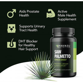 HAVASU Saw Palmetto for Hair Growth with Biotin