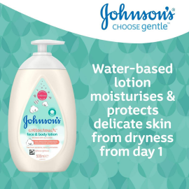 Johnson's CottonTouch Newborn Baby Face and Body Lotion