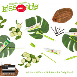 Kissable Toothbrush and Toothpaste Combo