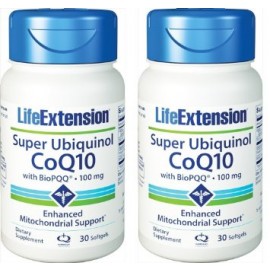 LifeExtension Super Ubiquinol CoQ10 with BioPQQ®