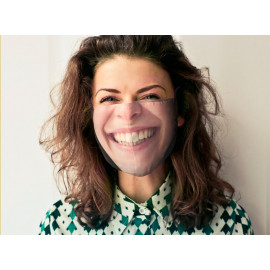 My Smiling Antibacterial Selfie Face Mask