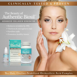 Natural Factors BioSil Generate & Protect your collagen