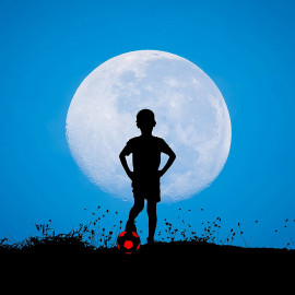 NIGHTMATCH Light Up LED Soccer Ball