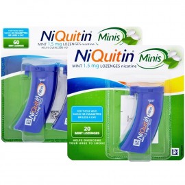 NiQuitin Minis Mint Lozenges 