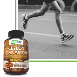 NutriFlair Ceylon Cinnamon Healthy Blood Sugar Support