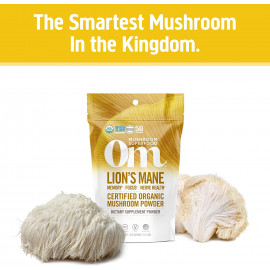 Om Mushroom Superfood Lion's Mane Organic Mushroom