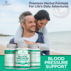 PurePremium Blood Pressure Support Supplement 