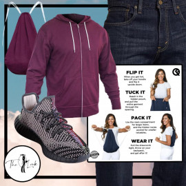 Quikflip Reversible Backpack Hoodie