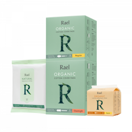 Rael Organic Cotton Menstrual Pad