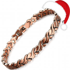 Rainso Womens Magnetic Copper Bracelets 