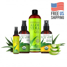 Seven Minerals Organic Aloe Vera Gel