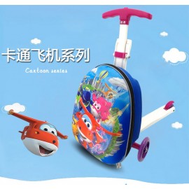 Skateboard scooter trolley suitcase