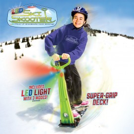 Ski Skooter - Fold-up Snowboard Kick-Scooter