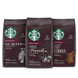STARBUCKS Dark Roast Ground Coffee
