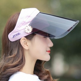 Summer UV protection ladies hat