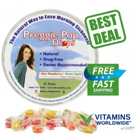 Three Lollies Preggie Pop Drops - Morning Sickness Relief