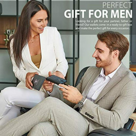 TRAVANDO Mens AUSTIN Slim Wallet