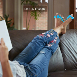 YogaToes GEMS Gel Toe Stretcher & Toe Separator