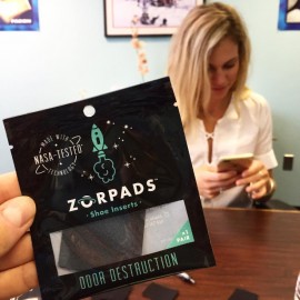 ZORPADS - SHOE ODOR DESTRUCTION