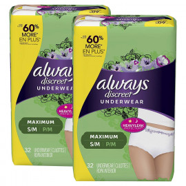 Always Discreet Postpartum Incontinence Underwear