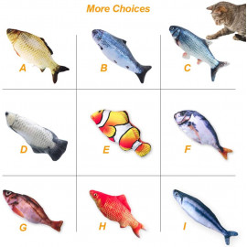 Amakunft Electric Fish Cat Toy