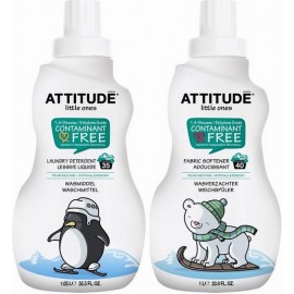 ATTITUDE BABY LAUNDRY DETERGENT & SOFTENER