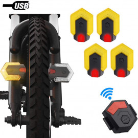 CarryBright Bike Turn Signal Front and Rear Lights