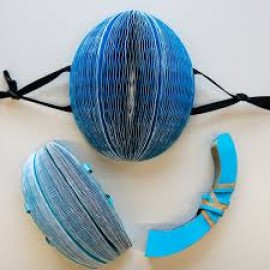 EcoHelmet - Foldable paper cycling helmet 
