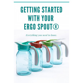 Ergo Spout mason jar pitcher