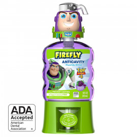 Firefly Fun Pump Anti-Cavity Mouth Rinse Dispenser