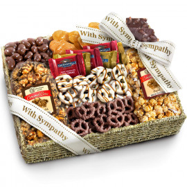 Golden State Fruit Chocolate Caramel and Crunch Gift Basket