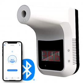 Gorilla Gadgets Wall Mount Thermometer with Bluetooth