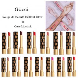 Gucci Rouge de Beaute Brillant Glow Care Shine Lipstick