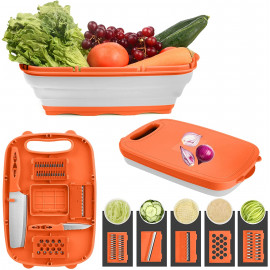 HI NINGER 9-In-1 Multi Chopping Board