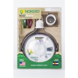 Huron N222 Solar Light Bulb with Phone Charger