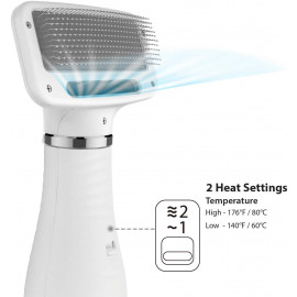 iPettie Pet Grooming Hair Dryer with Slicker Brush
