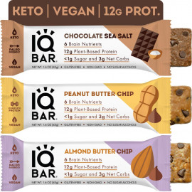 IQBAR Brain + Body Protein Bars