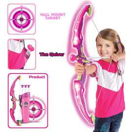 Liberty Imports Super Archery Bow and Arrow Toy Set