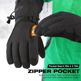 MCTi Waterproof Mens Ski Gloves